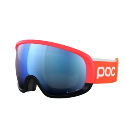 Image of POC Fovea Clarity Comp A competition goggle designed for the very high speeds of downhill racing