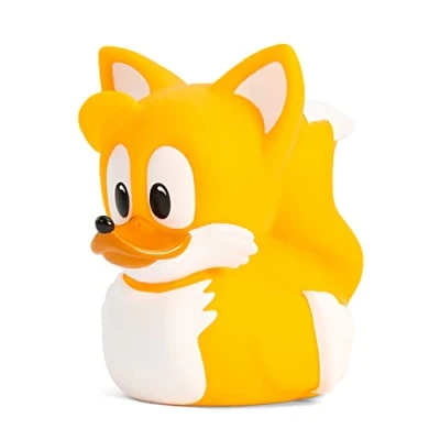 Image of TUBBZ Boxed Edition Tails Collectible Vinyl Rubber Duck Figure Official Sonic the Hedgehog Merchandise Action TV, Movies &amp; Video Games