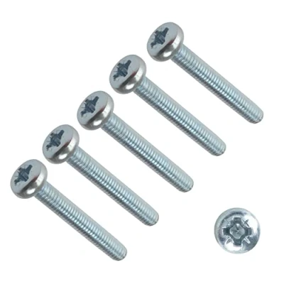 Image of TERF® M3.5 X 10mm Pozi Pan Machine Screws Drive Head (Bolt) Pack of 25