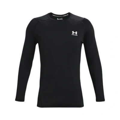 Image of Under Armour HG Fitted LS Long sleeved top, Men&#039;s, Size: XXL, Black