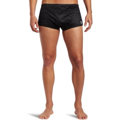 Image of TYR Men&#039;s poly athletic swim jammers, Black, 38 UK
