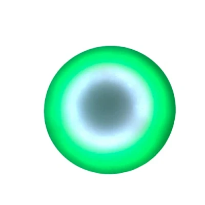Image of Playlearn Light Up Round Floor Tile Interactive Sensory Touch Sensitive LED 50cm