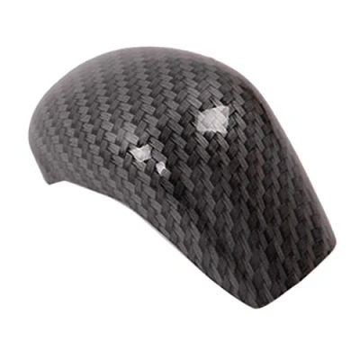 Image of Baixia for MG ZS 2017 2020 MG6 Carbon Fiber ABS Gear Shift Knob Head Cover Car Accessories