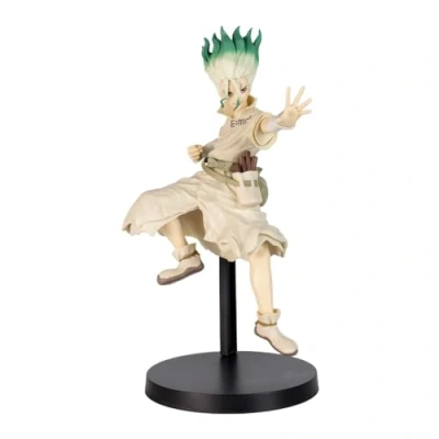 Image of BANDAI Banpresto Dr.Stone Figure Of Stone World Senku Ishigami II Statue