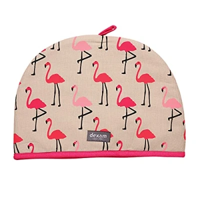 Image of Dexam Flamingo 6 Cup Tea Cosy,Pink