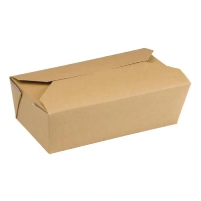 Image of Colpac Recyclable Microwavable Food Boxes Rectangular 985ml/34oz (Pack of 250)