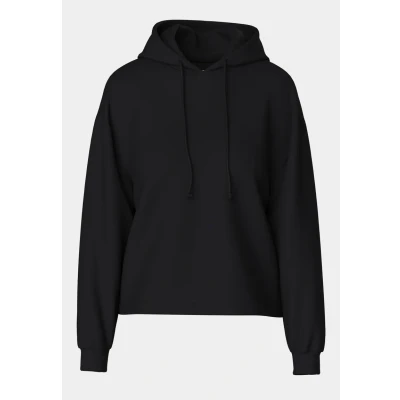 Image of Pieces Chilli LS NOOS BC Hoodie, Women&#039;s, Size: XS, Black
