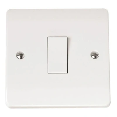 Image of Click Mode 10 AX 1 Gang 2 Way Plate Switch CMA011