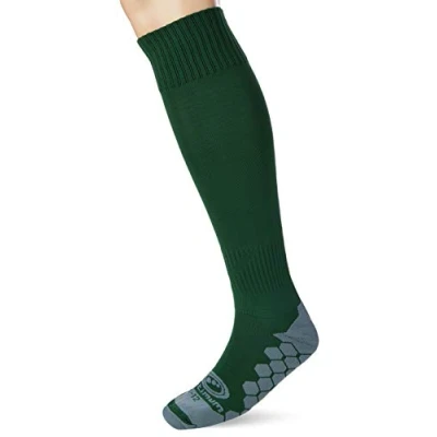 Image of Optimum Classico Sports Socks Moisture Wicking, Breathable, Cushioned for Football, Rugby, Athletics Lightweight, Quick Dry Bottle Green, Mini (12 2)