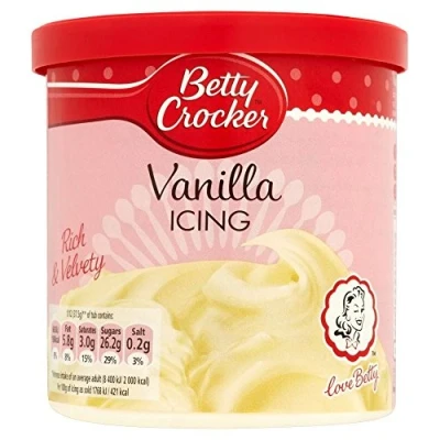 Image of Betty Crocker Rich &amp; Creamy Icing Vanilla (450g)