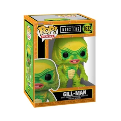 Image of Funko Pop!​ Movies: UM Gill Man​ Universal Monsters Collectable Vinyl Figure Gift Idea Official Merchandise Toys for Kids &amp; Adults Movies Fans Model Collectors and Display