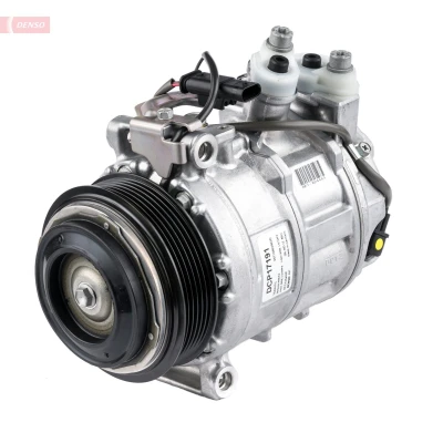 Image of A0008303202, A0038302060 AC Compressor DENSO DCP17191 7SAS17C 12V PAG 46 YF R1234yf, R134a with magnetic clutch MERCEDES BENZ: Vito Tourer