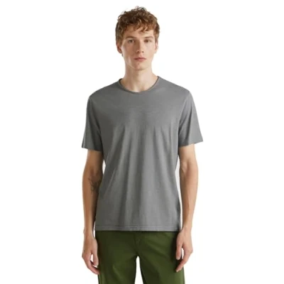Image of United Colors of Benetton Men&#039;s 39ivu104i t Shirt, Grey, M