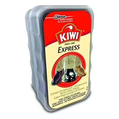 Image of Johnson Kiwi Self Gloss Shoe Care Sponge 50g