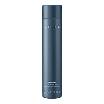 Image of Cotril Multi Action Daily Shampoo, 300 ml for Dull Hair, Damaged Suitable All Hair Types, Unisex, with Aloe Barbadensis Leaf Juice, Castor Oil