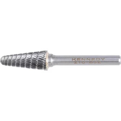 Image of Kennedy 12X28MM Conical 14DEG. Carbide Burr Cut 9