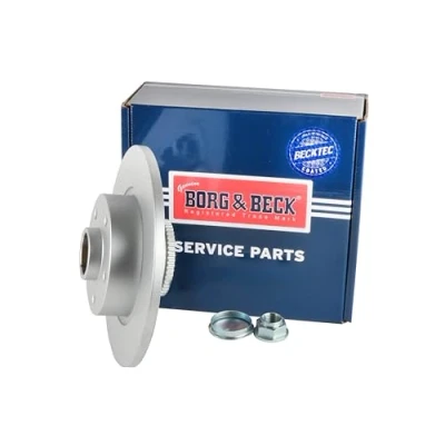 Image of Borg &amp; Beck BBD6117S Brake Disc Single (Rear): GM Vivaro, Trafic 1.6dCi 05/14