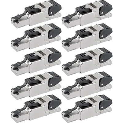 Image of Telegärtner Stecker RJ45/RJ45 Feldkonfektio