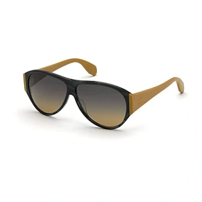 Image of adidas Originals Women&#039;s OR0032 Sunglasses, Grigio/Senape, Taglia Unica