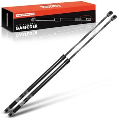 Image of Frankberg 2x Gas Struts Rear Tailgate Left and Right Compatible with Vito W638 Bus 1996 2003 Box Replace# 6389800364