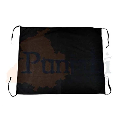 Image of Punjabi Sikh Adults Patka Pathka Turban Bandana Pagri Pagg Black Pack of 2