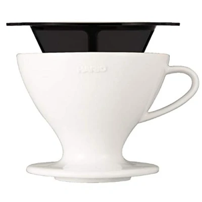 Image of Hario W60 Dripper, One Size, White