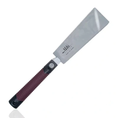 Image of SUIZAN Japanese Pull Saw Hand 210mm Ryoba Double Edge for Woodworking Tools