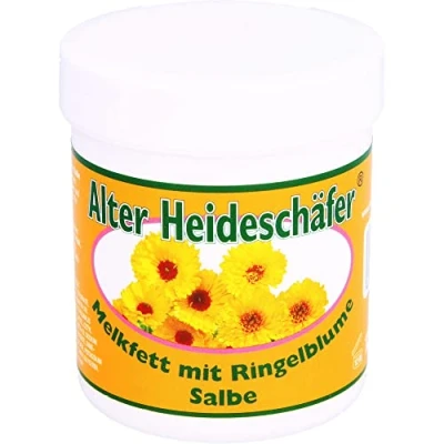 Image of Melkfett Salbe mit Ringelblume Alter Heideschäfer, 100 ml Ointment