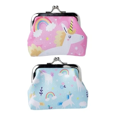 Image of Puckator Unicorn Magic Tic Tac Purse Ladies Women&#039;s Womens Slim Purses Wallets Wallet for Women Coin Pouch Men Card Holder with Zip Small Cash Bag Bags UK