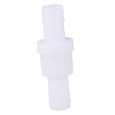 Image of 12mm Check Valve Plastic Inline One Way Non Return for Water Fuel Gas Liquid Air