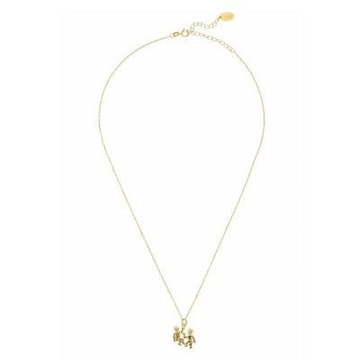 Image of Latelita Zodiac STAR SIGN Gemini Necklace goldcoloured, Women&#039;s, Size: One Size, Gold coloured