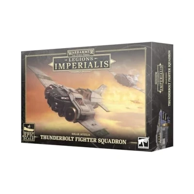 Image of Games Workshop Warhammer Horus Heresy Legions Imperalis: Thunderbolt Fighter Squadron [EPIC SCALE] plastic model kit