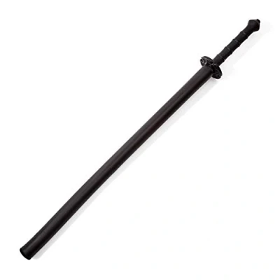 Image of Deluxe Martial Arts Black Polypropylene Full Contact Foam Padded Chanbara Sword 39&quot;