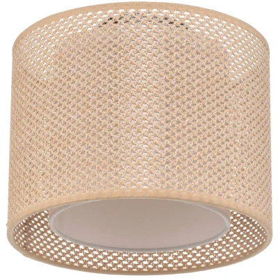 Image of Lindby Soula ceiling light, Ø 26 cm, beige, plastic, E27