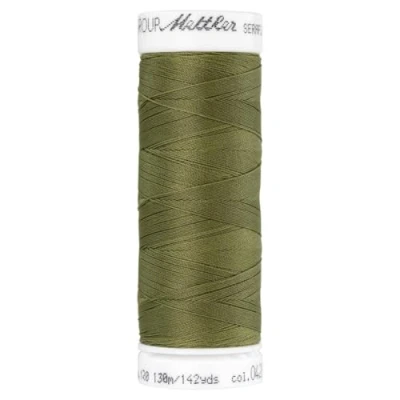 Image of Mettler Seraflex Elastic Sewing Thread 130 m Khaki Colour 420