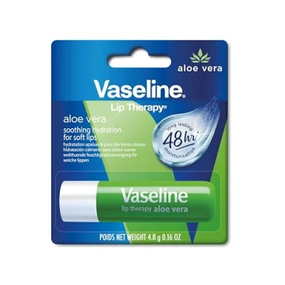 Image of Vaseline Lip Therapy Aloe Vera Balm, 4.8 g