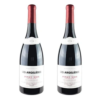Image of Les Argelieres Pinot Noir 75cl x 2 Bottles 13% ABV