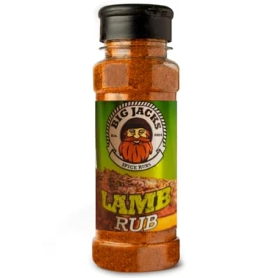 Image of Big Jacks Lamb BBQ Rub Aromatic Coriander, Spicy Chili Pepper &amp; Cinnamon Blend for Grilled Slow Cooked Premium Seasoning Chops Kebabs Ideal gifts dads 200ml