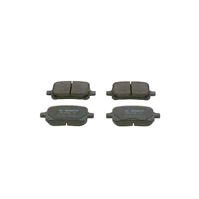 Image of 0446520550, 0446528400, 0446528410, 0446528430, 0446528460 Brake pad set BOSCH 0 986 424 639 Low Metallic with anti squeak plate, mounting manual