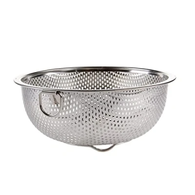 Image of Stainless Steel Kitchen Hole Dense Colander Strainer Sieve Baskets
