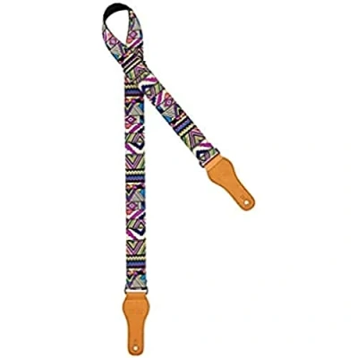 Image of Ortega Guitars Adjustable Ukulele Strap Creative Series Cotton, Modern Arts (OCS 510U)