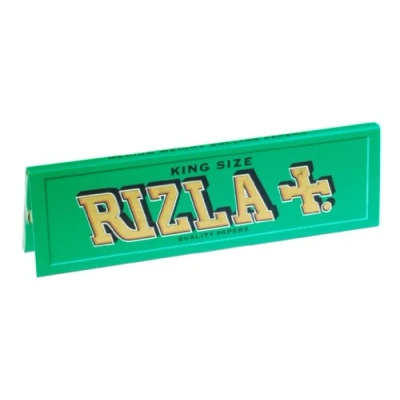 Image of Rizla King Size Green Rolling Paper Pack Of 25 Booklets