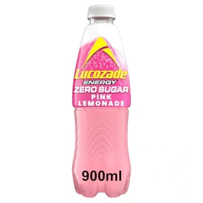 Image of Lucozade Energy Zero Pink Lemonade 900ml