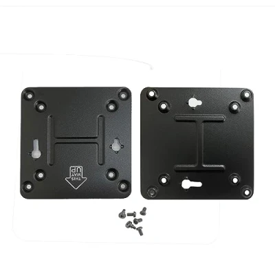 Image of Gintai Bracket Mounting Plate with Screw without Skull or Hades Stock Repair Replacement for Intel NUC Vesa 4th 5th 6th 7th 8th 10th 11th, Wall Plate, Standard