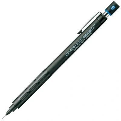 Image of Pentel Mechanical Pencil, Graph 1000 for Pro, Draft, 0.7mm (PG1007)