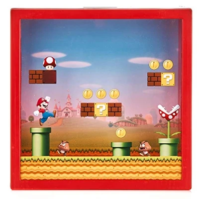 Image of Super Mario Bros. Box Coin Bank, 18cm (7&quot;)