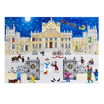 Image of Alison Gardiner Christmas at the Palace Large A3 Traditional Festive Advent Calendar Made in UK