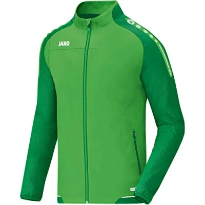 Image of JAKO Champ Men&#039;s Presentation Jacket, Soft Green/Sports Green, 128