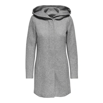Image of ONLY Women&#039;s 15142911 Coat, Grey (Light Melange), 44 (Manufacturer Size: XX Large)