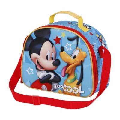 Image of Disney Mickey Mouse Pal 3D Lunch Bag, Blue, 25.5 x 20 cm